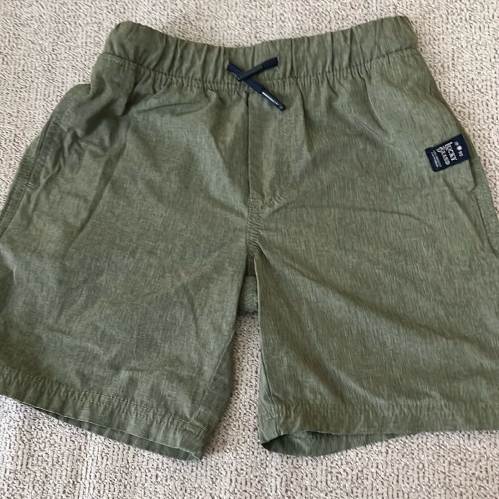 Green shorts